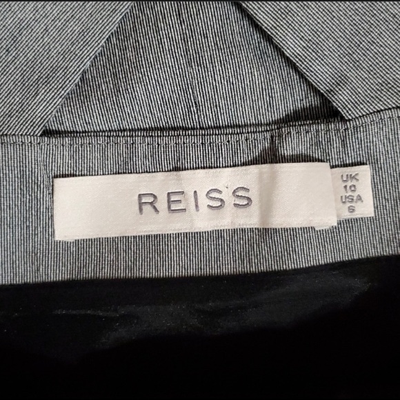 REISS CrissCross Sexy Dress Pockets SZ 6 Professional KATE MIDDLETON cocktails - Picture 4 of 11